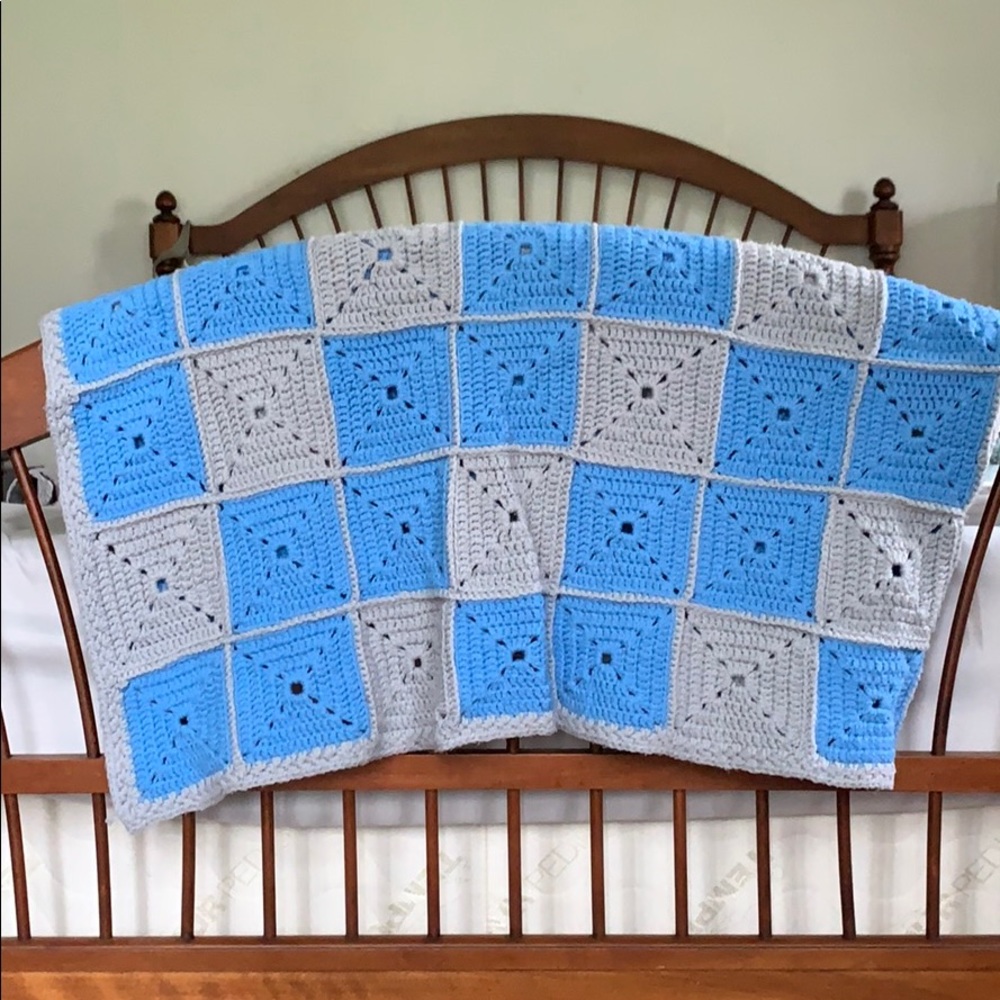 Vintage Granny Square blanket